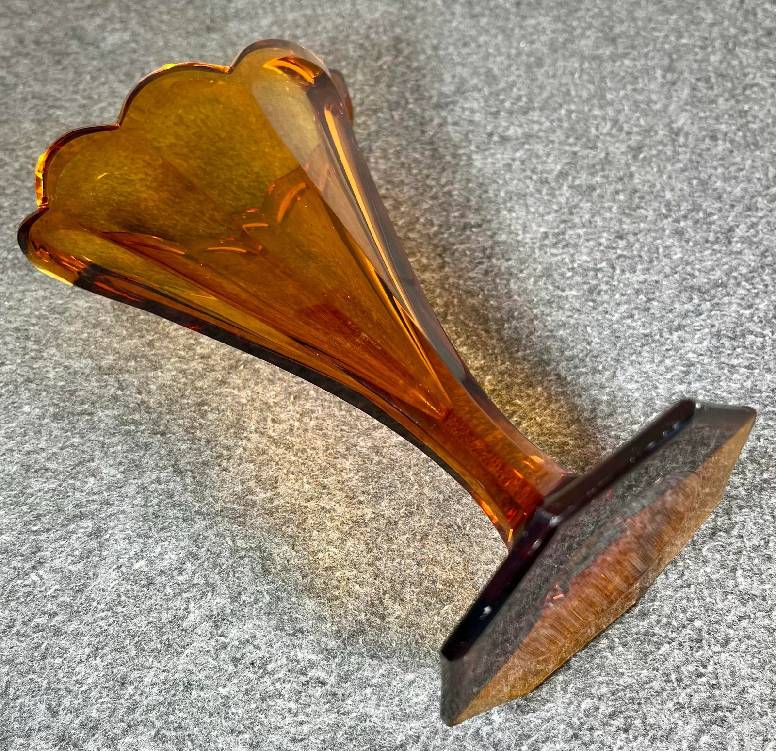 Early 20th Century Art Deco Glass Vase by Moser - 9