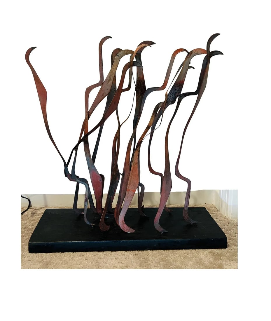 William C. Palmer Modern Abstract Sculpture C. 1945 Smithsonian Artist - 6