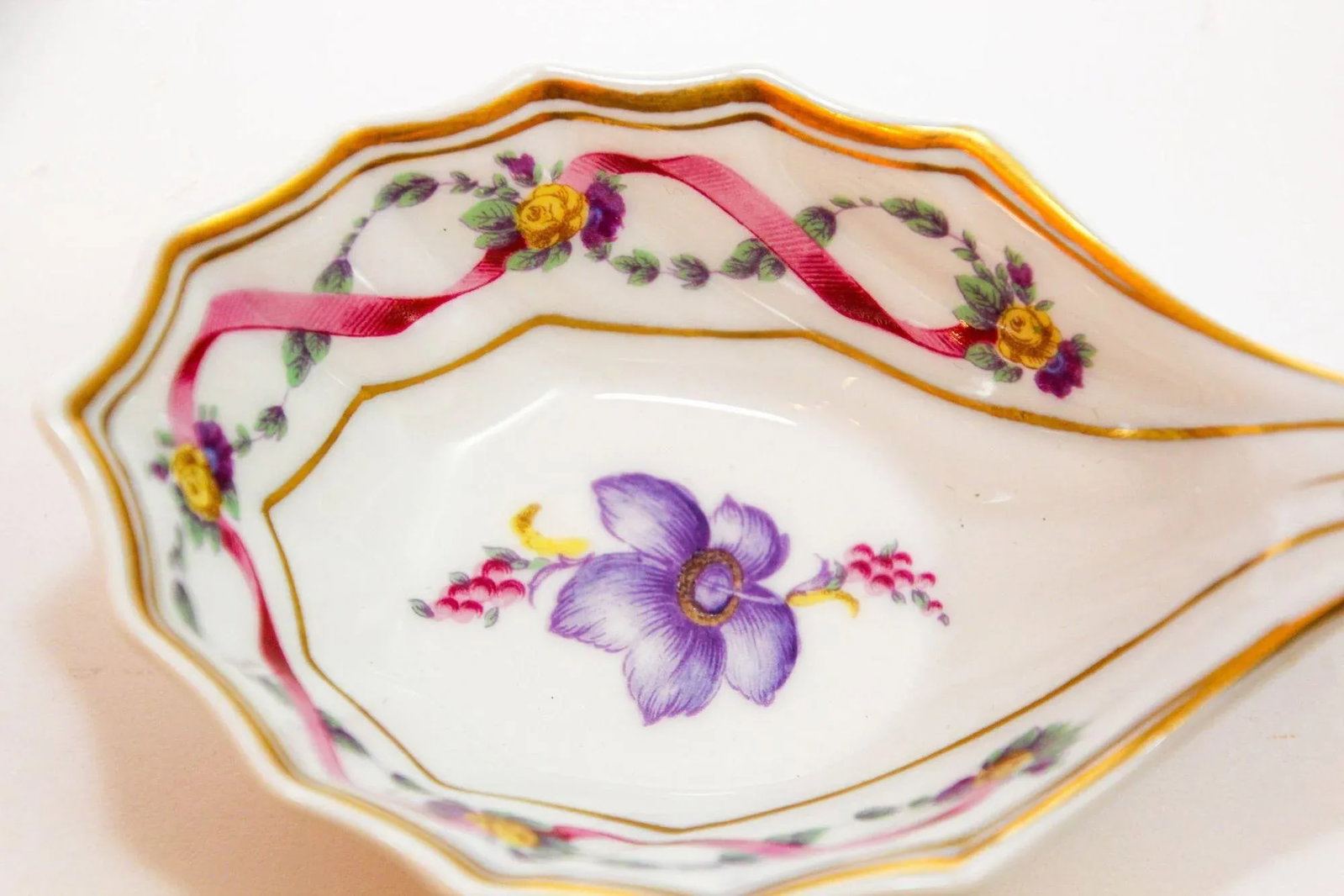 Richard Ginori Porcelain Italian Pittoria Nut Dish 1970s - 5