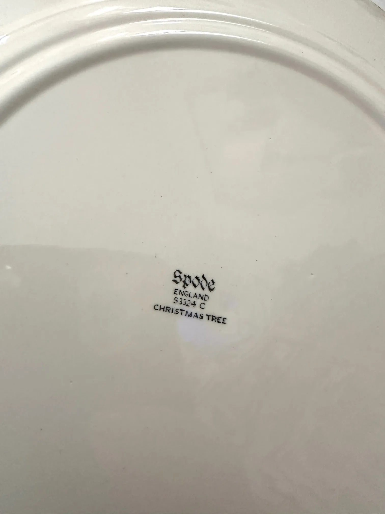 Vintage Spode "Christmas Tree" Dinnerware Set of 66 - 12