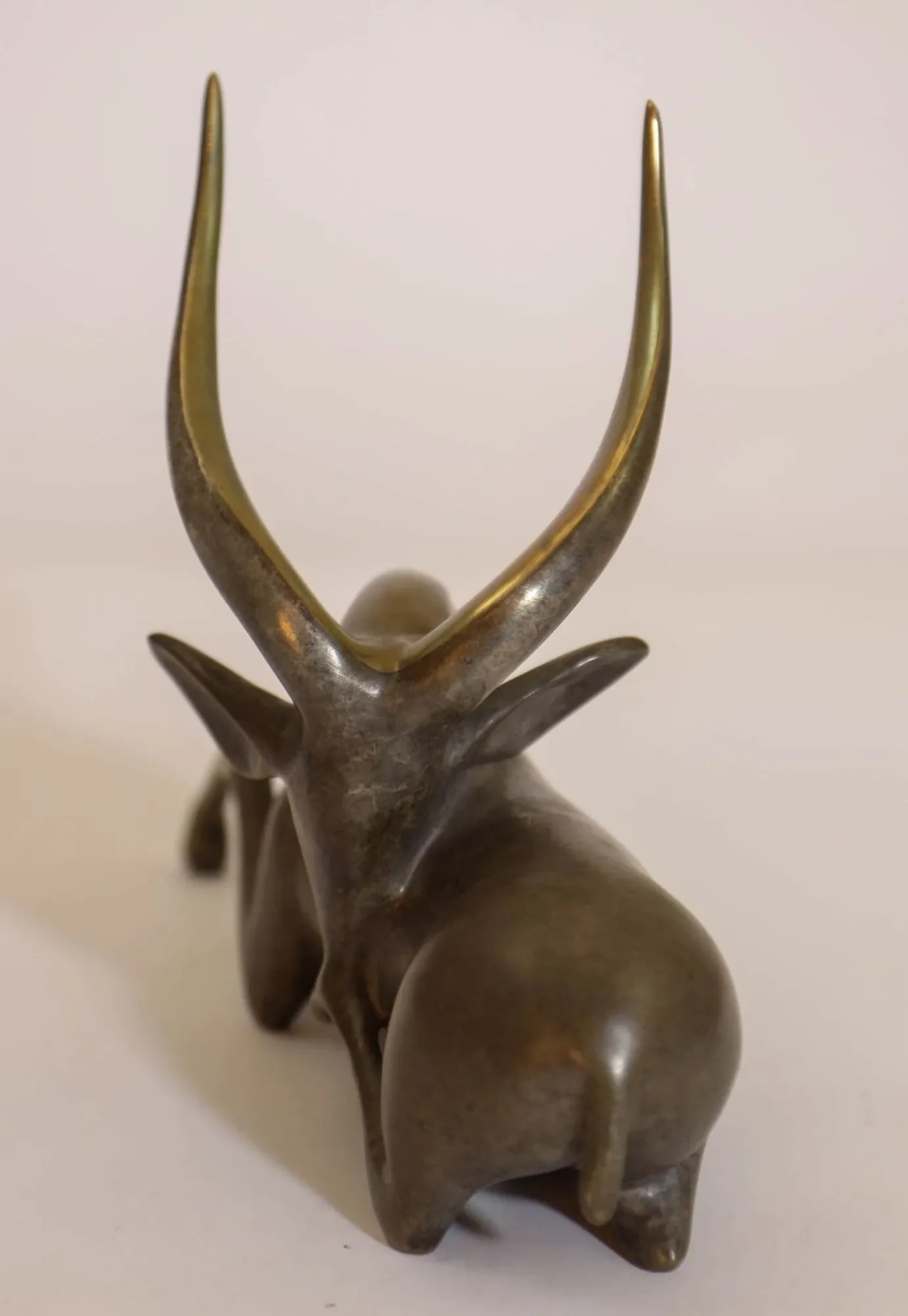 Loet Vanderveen Bronze Sculpture of a Gazelle Signed Numbered Limited Ed. - 7