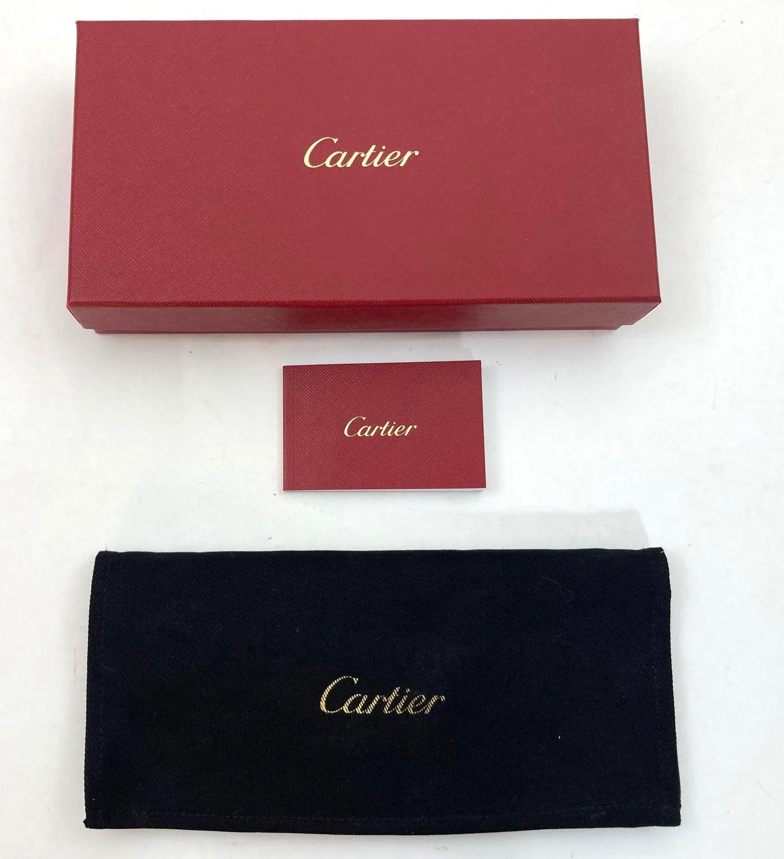 Cartier Paris Burgundy Calfskin Leather Luggage Tag - 6