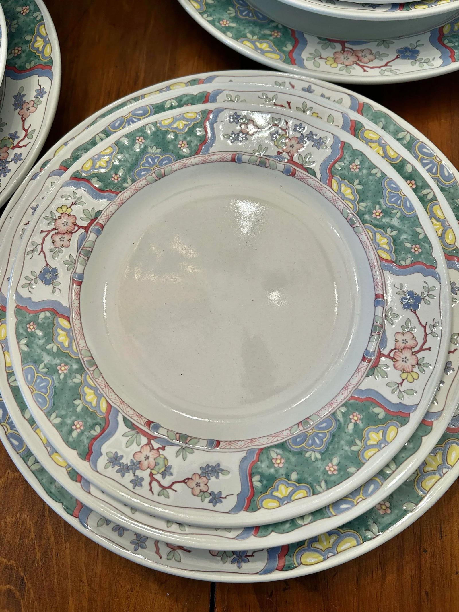 1990's Mikasa Provincial "Villa Medici" Dinnerware - a Set of 62 Pieces - 5