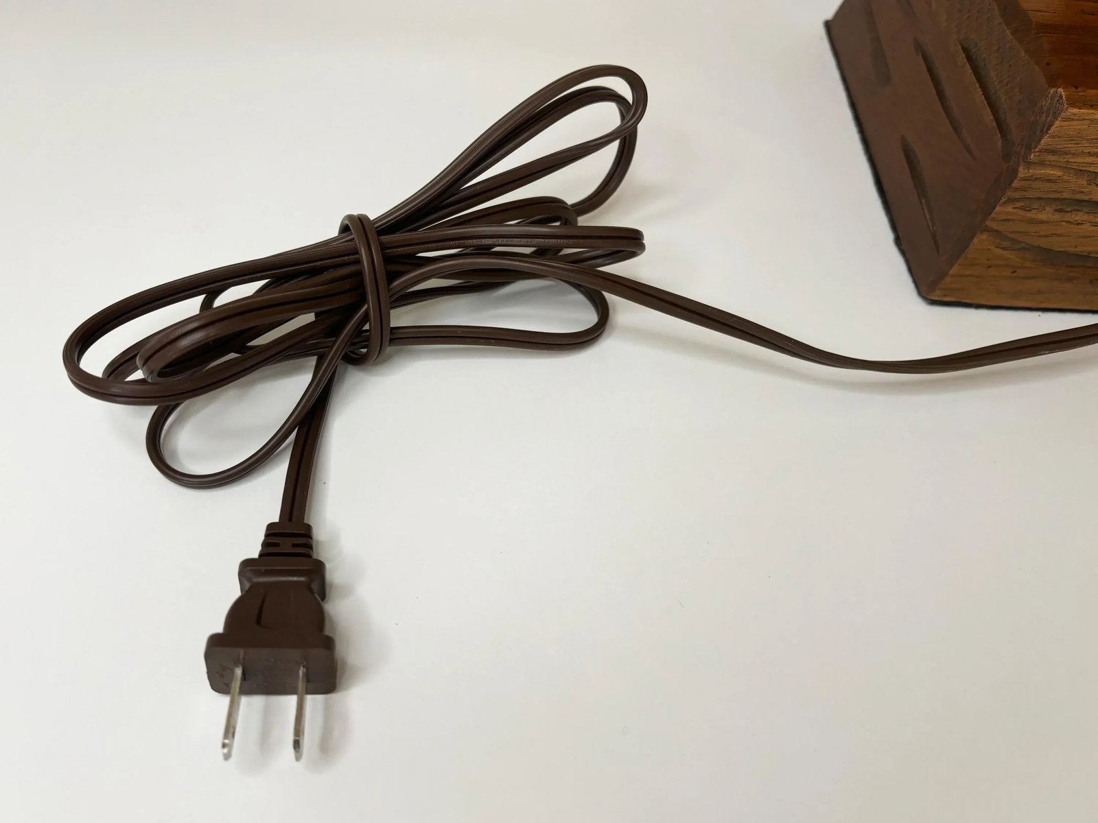 1950s Vintage A. Brandt Ranch Oak Longhorn Steer Table Lamp - 7