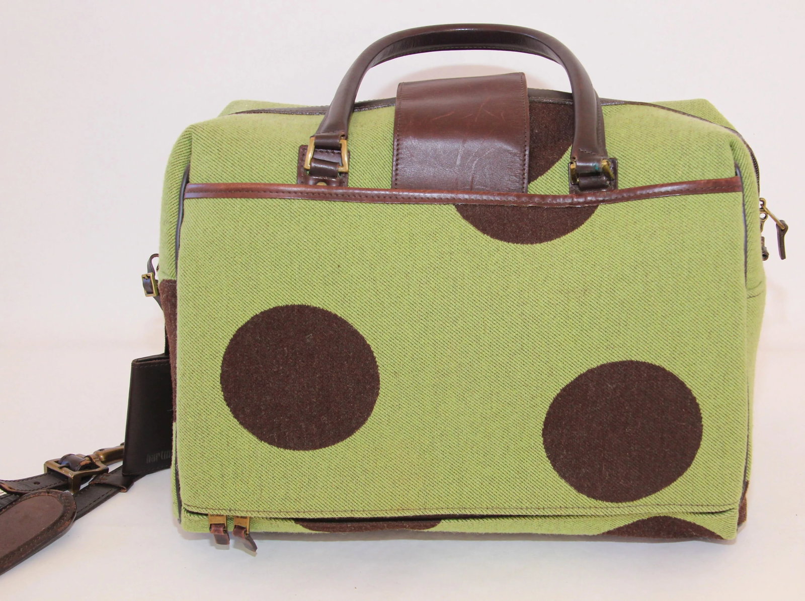 Hartmann Retro Carry-On in Apple Green with Polka Dot - 7