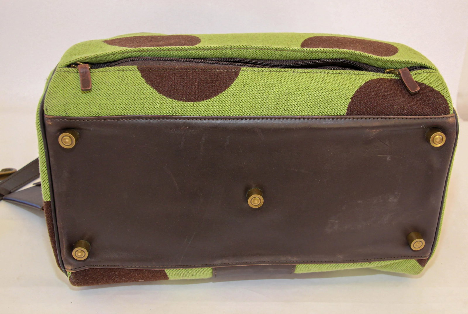 Hartmann Retro Carry-On in Apple Green with Polka Dot - 8