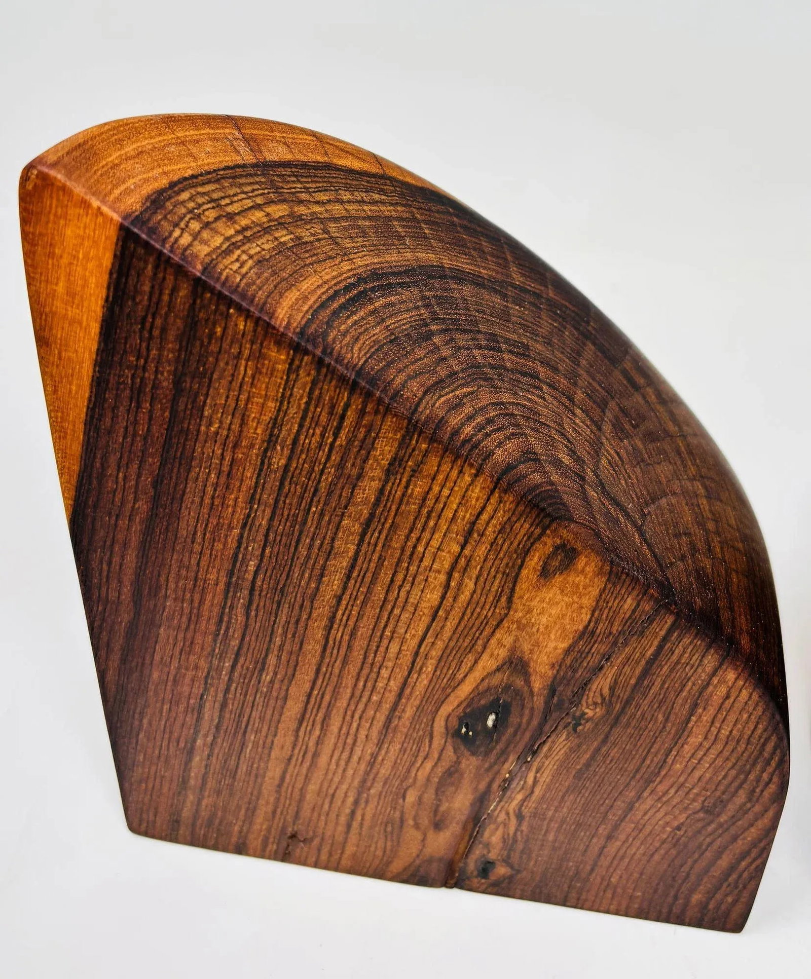 1960s Don Shoemaker Hand-Carved Cocobolo Wood Bookends a Pair - 10