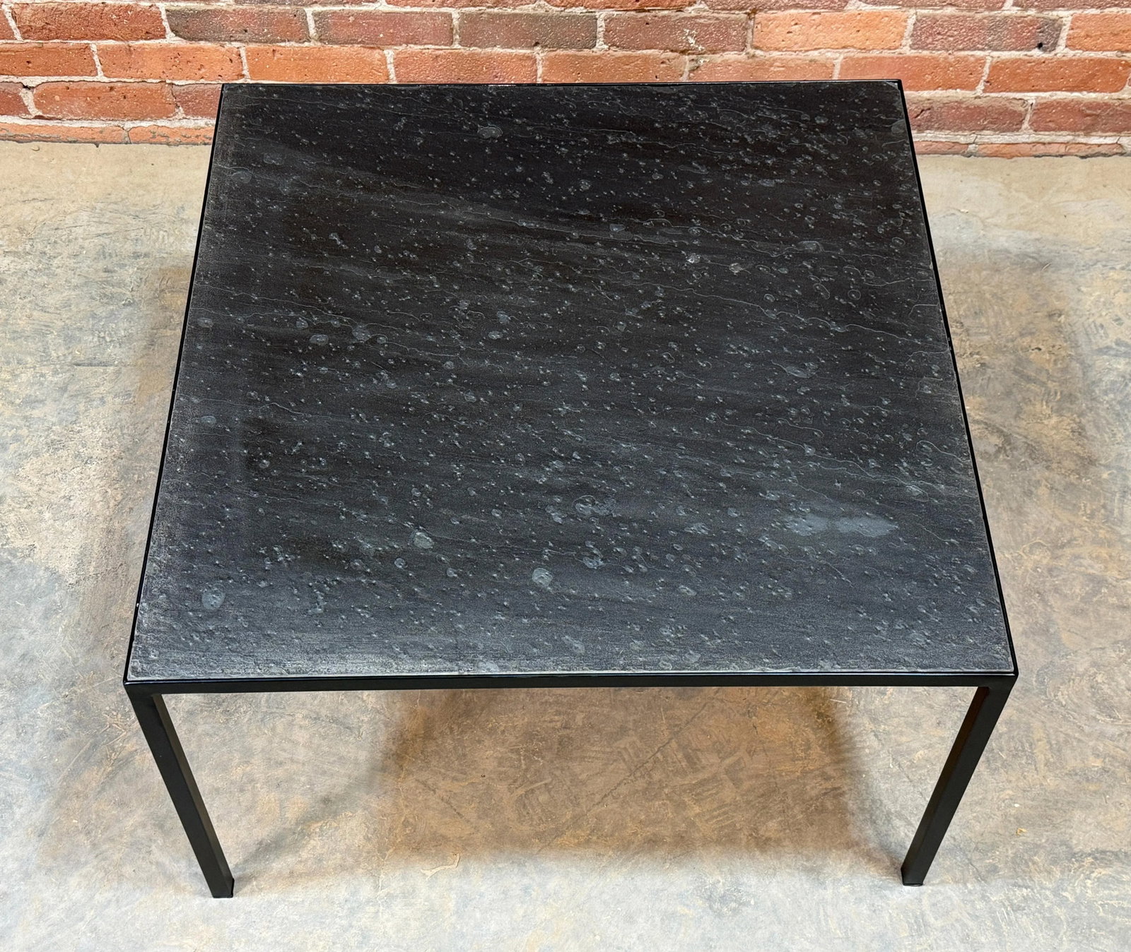 Vintage 1960's Steel & Slate Coffee Table by Floris Fiedeldij for Artimeta - 6