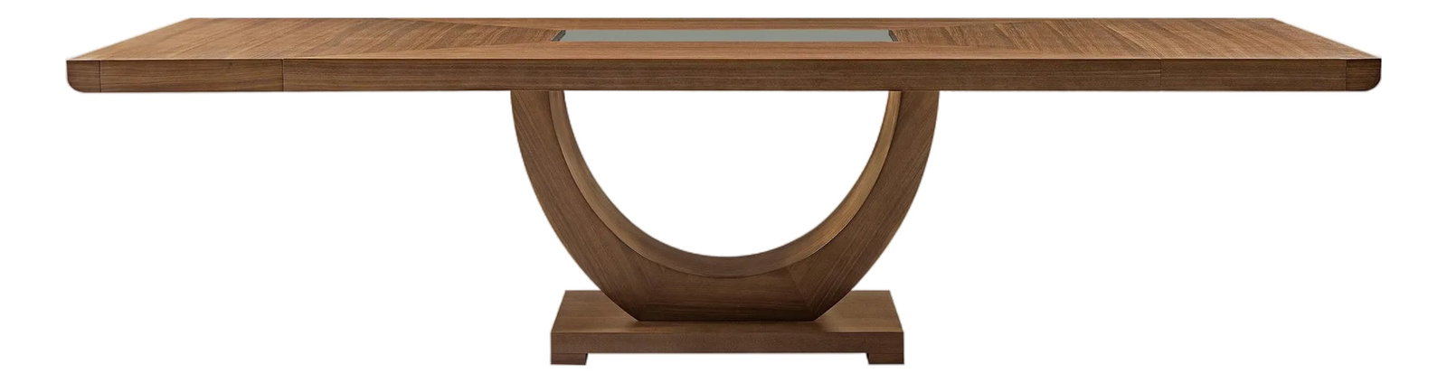 Modern Greg Sheres Style Walnut Extension Dining Table (1 of 7)