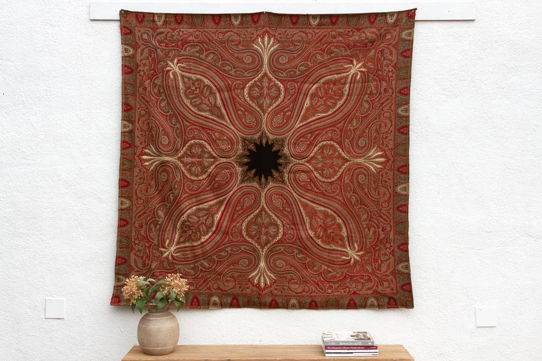 Fine Oversize Kashmir Pashmina Fabric - 2