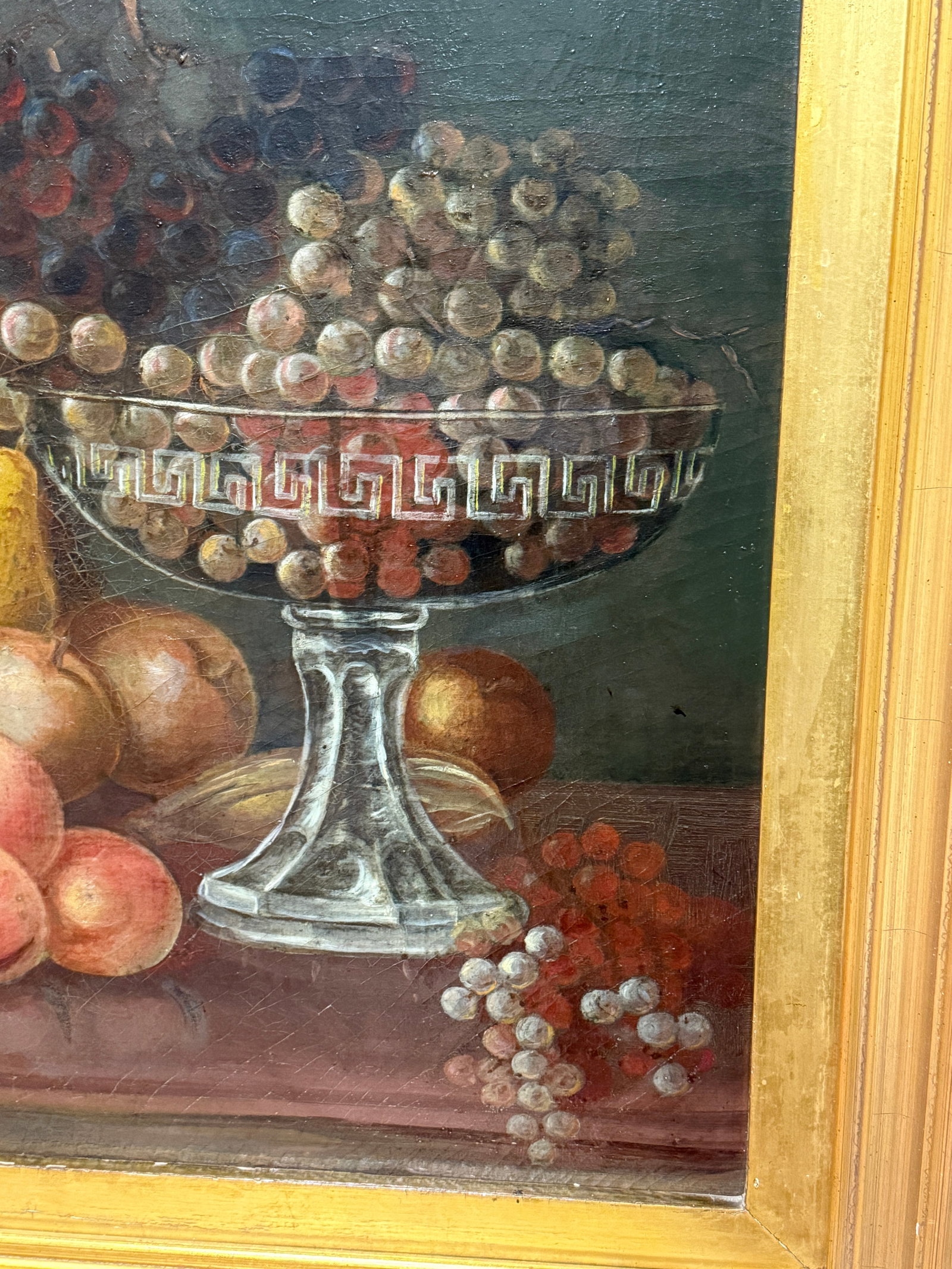 Attributed to George Whitaker (American, 1840–1916), "Still Life of Fruit" - 9