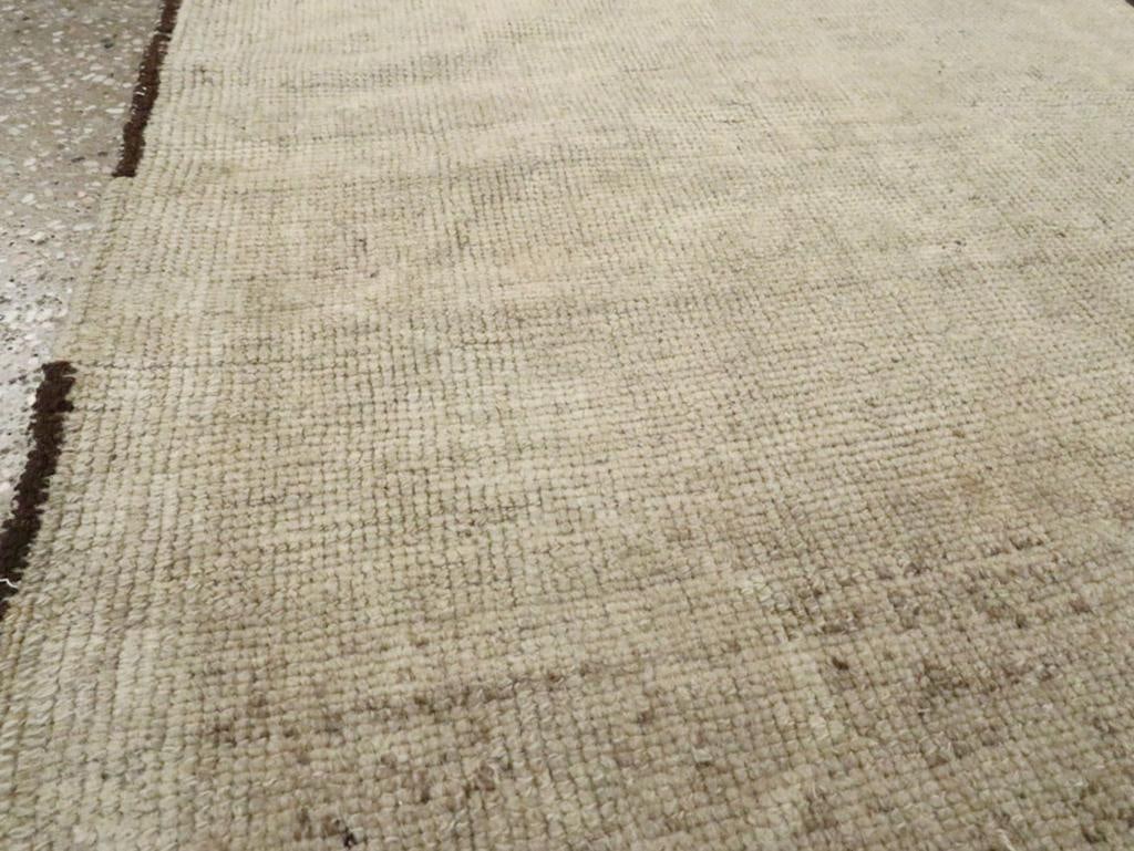 Galerie Shabab Collection Early 20th Century Turkish Oushak Throw Rug - 3