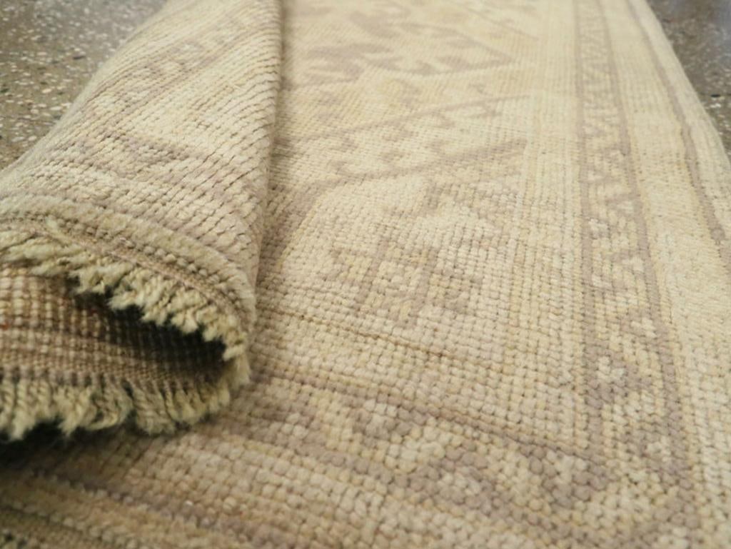 Galerie Shabab Collection Early 20th Century Turkish Oushak Throw Rug - 6