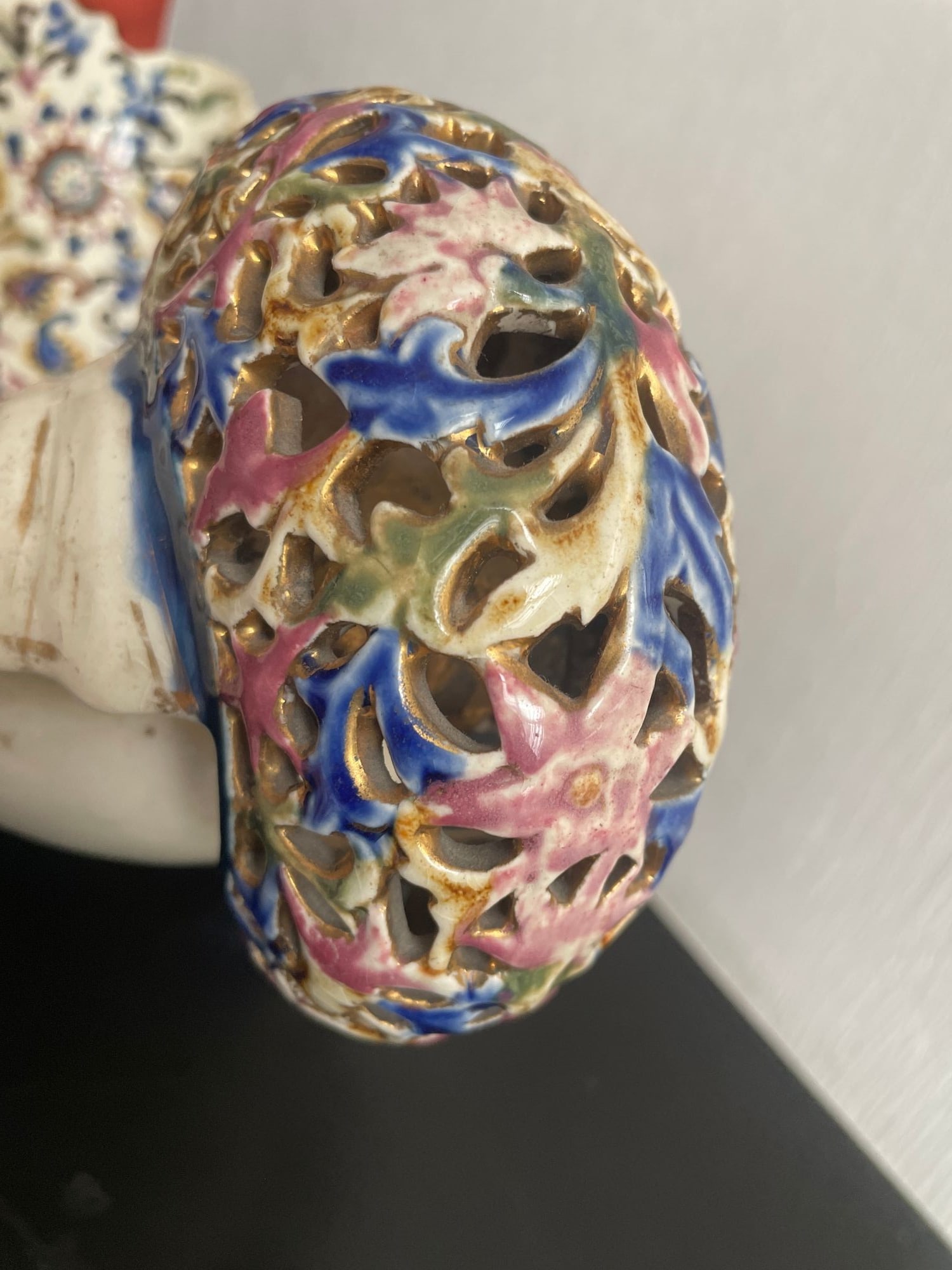 Fischer Budapest Majolica Jardinière Centerpiece Hungarian Art Pottery 19th C - 4
