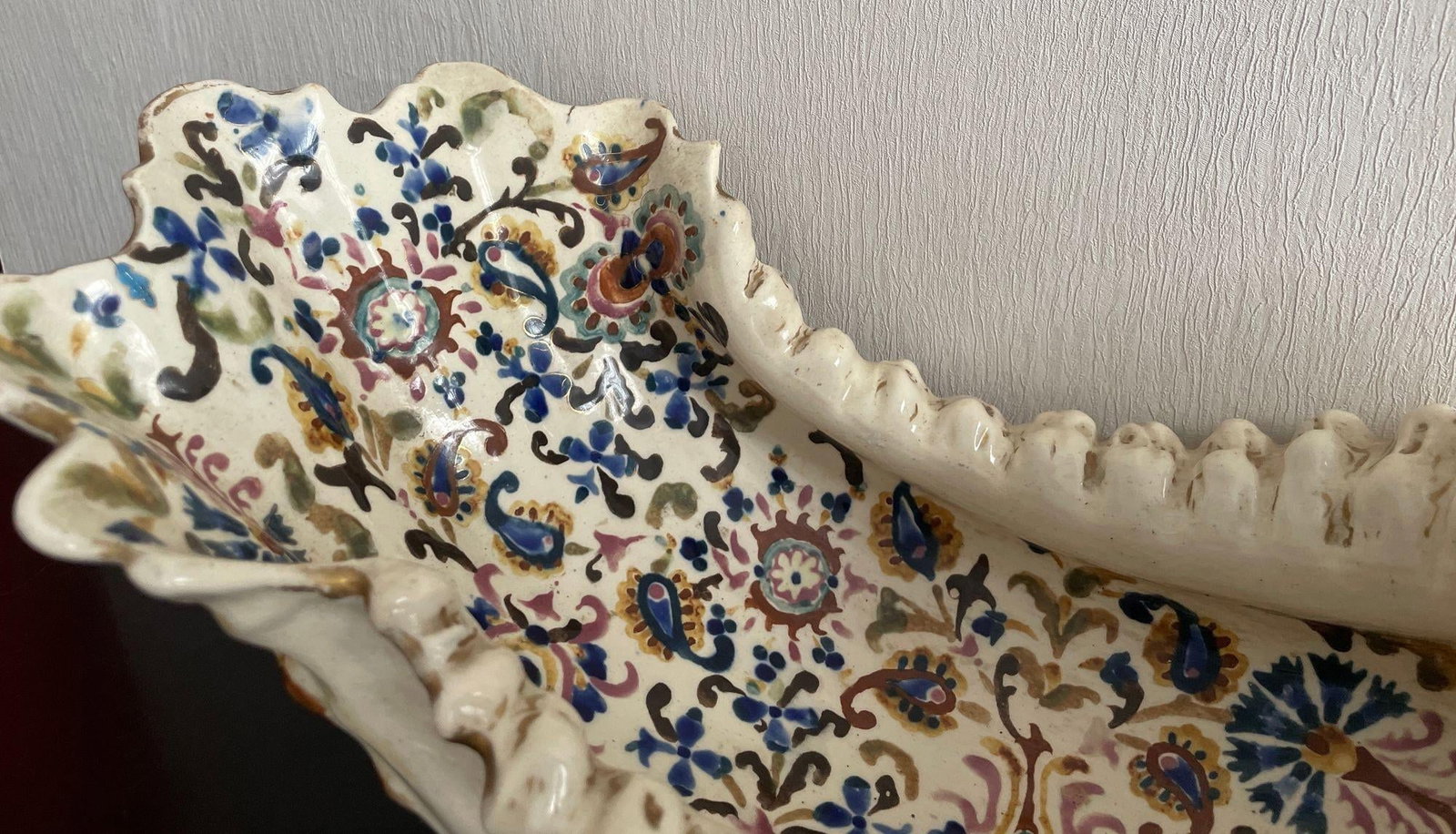 Fischer Budapest Majolica Jardinière Centerpiece Hungarian Art Pottery 19th C - 6