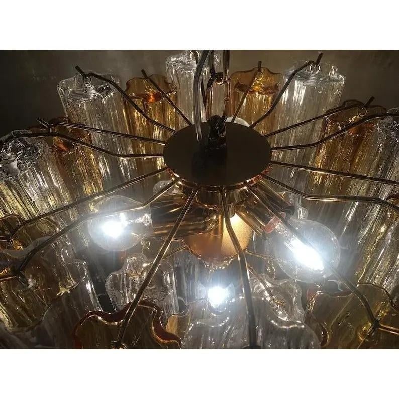 Striking Contemporary Murano Glass Sputnik Chandelier in Multicolor, Inspired by Mazzega Style - 6