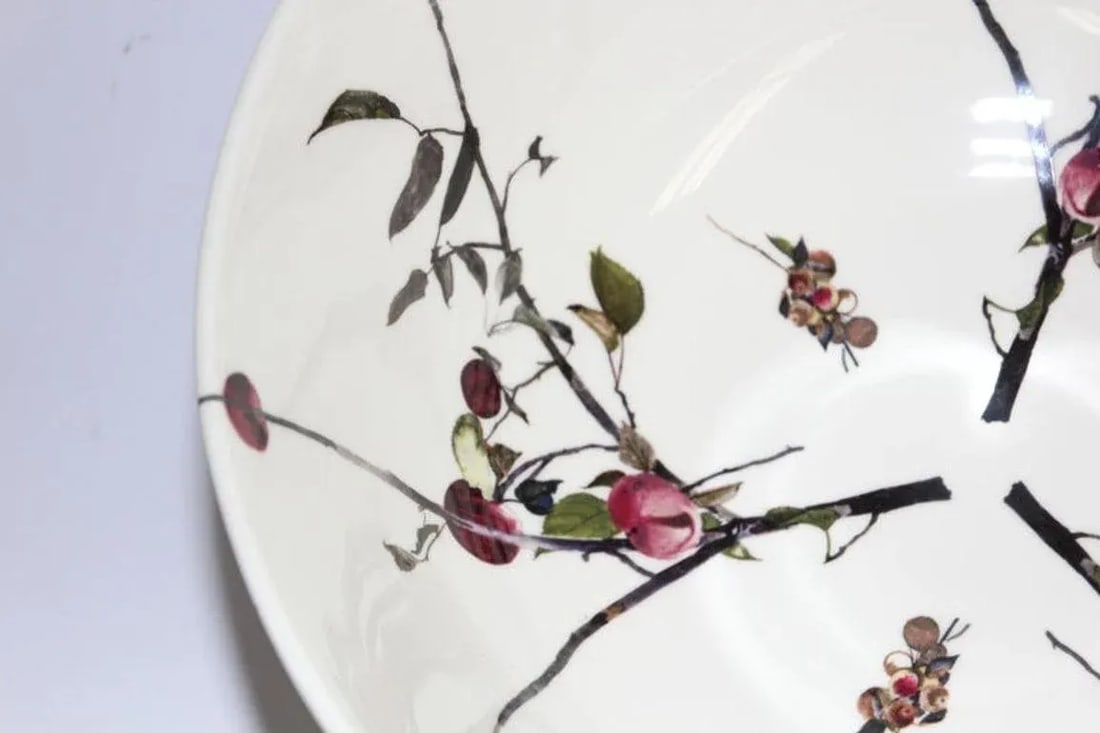 Royal Doulton Porcelain Bowl Designed by Andrew Wyeth England 1973 - 10