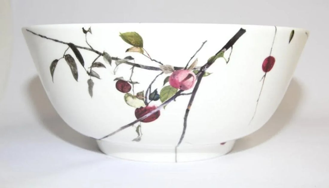 Royal Doulton Porcelain Bowl Designed by Andrew Wyeth England 1973 - 2
