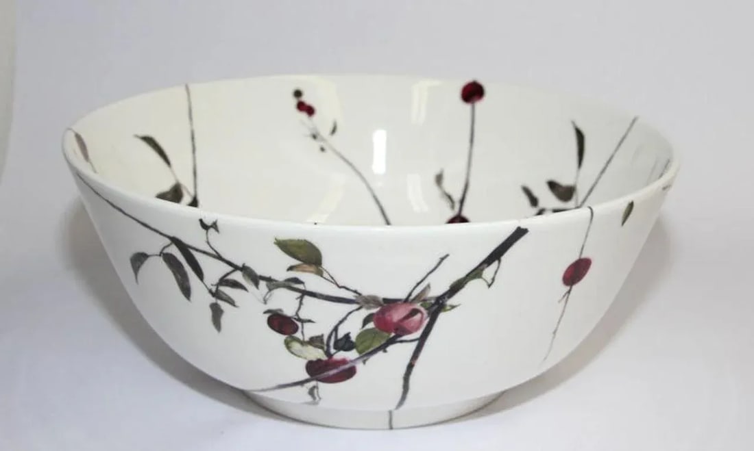 Royal Doulton Porcelain Bowl Designed by Andrew Wyeth England 1973 - 3