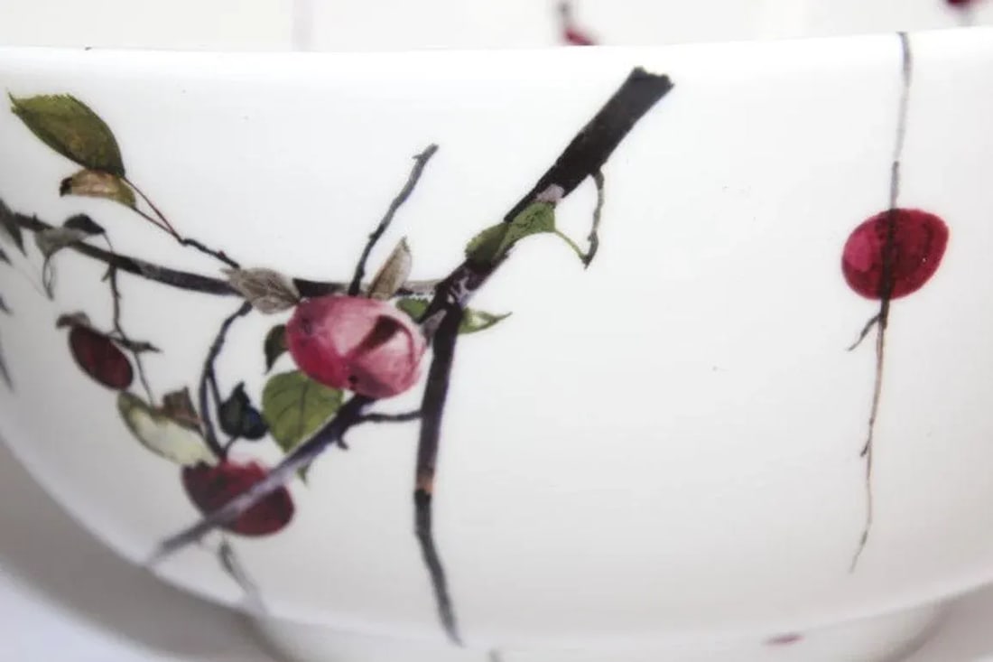 Royal Doulton Porcelain Bowl Designed by Andrew Wyeth England 1973 - 4