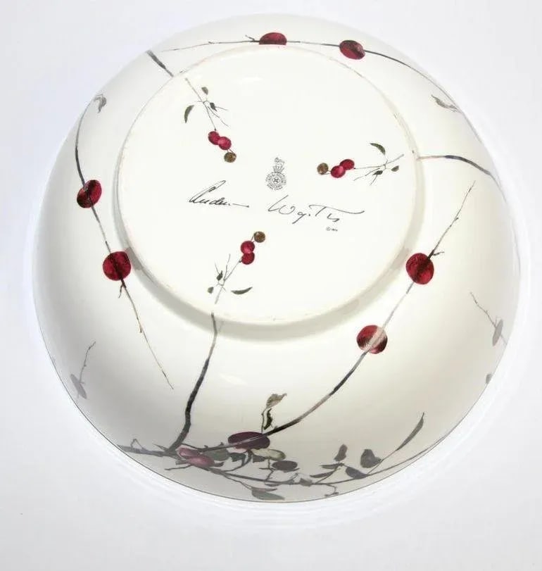 Royal Doulton Porcelain Bowl Designed by Andrew Wyeth England 1973 - 6