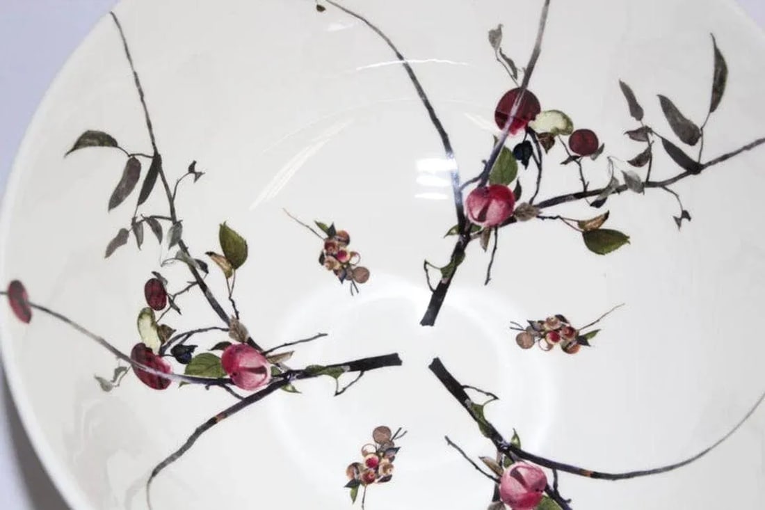 Royal Doulton Porcelain Bowl Designed by Andrew Wyeth England 1973 - 8