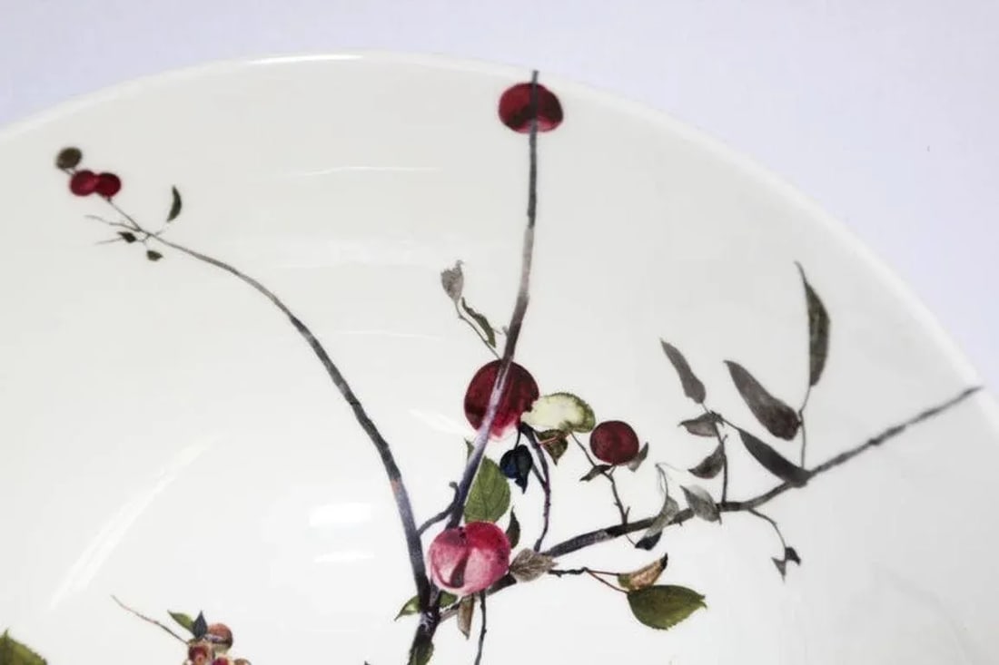 Royal Doulton Porcelain Bowl Designed by Andrew Wyeth England 1973 - 9