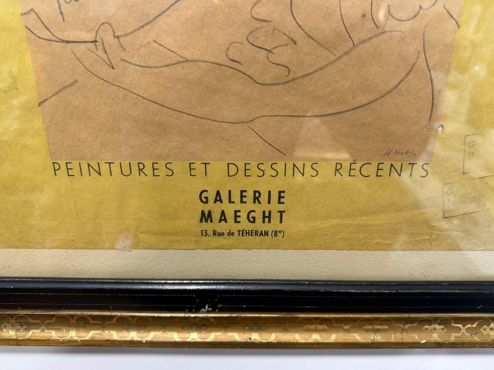 Henri Matisse Galerie Maeght "Ce Dessin Me PlaÃ®t" Exhibition Poster, Paris, 1945 - 3