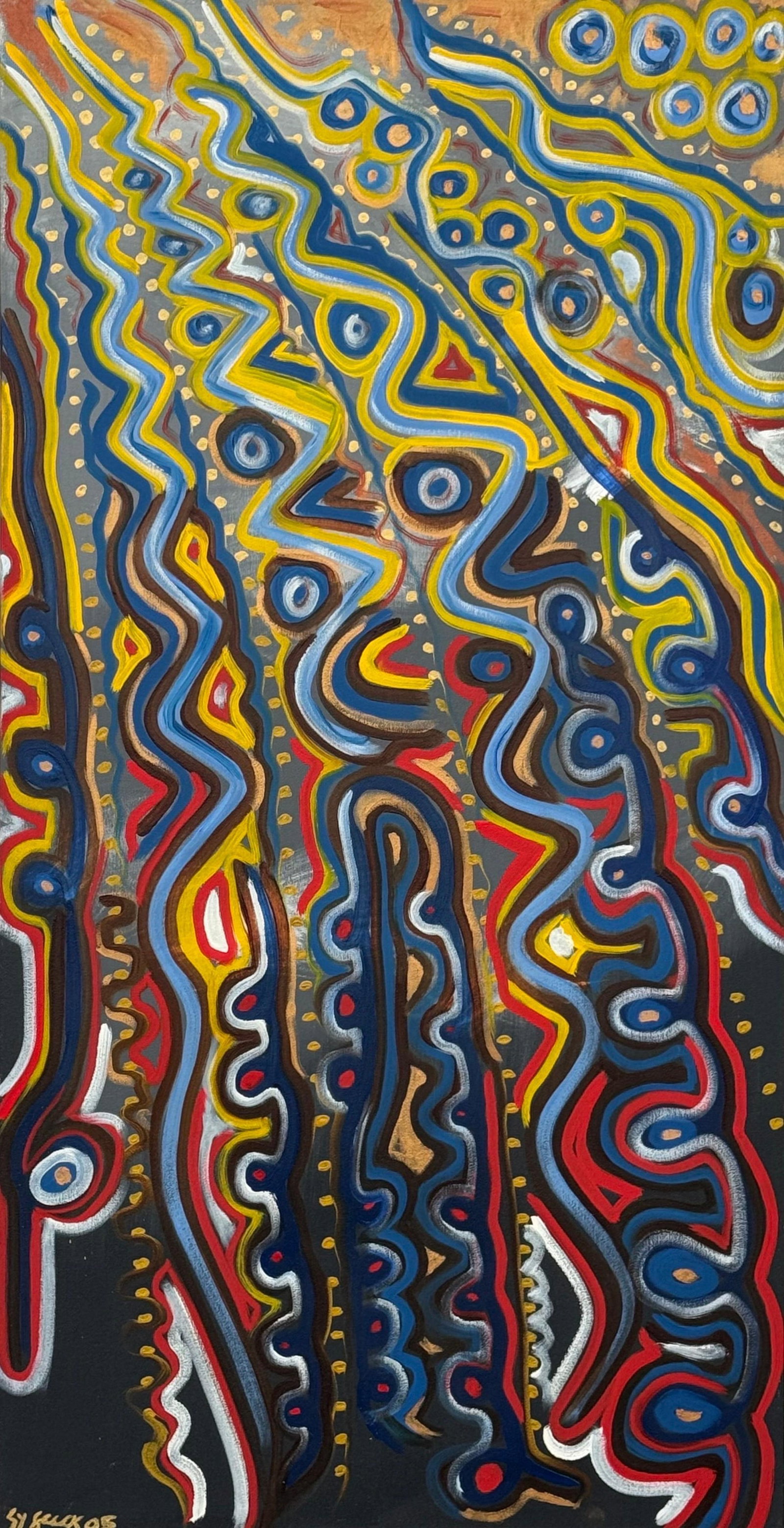 Vivid seascape where turbulent waves meet a glowing horizon of shifting light 2025 - 3