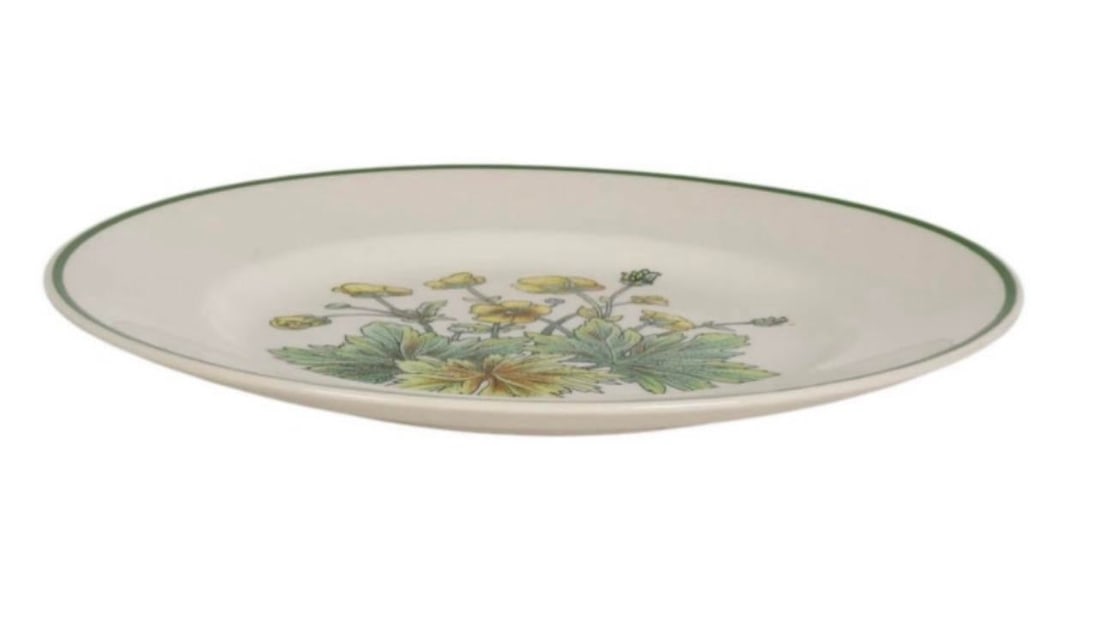 Vintage Tiffany & Co. "Wild Flowers" Porcelain Plates - Set of 4 - 2