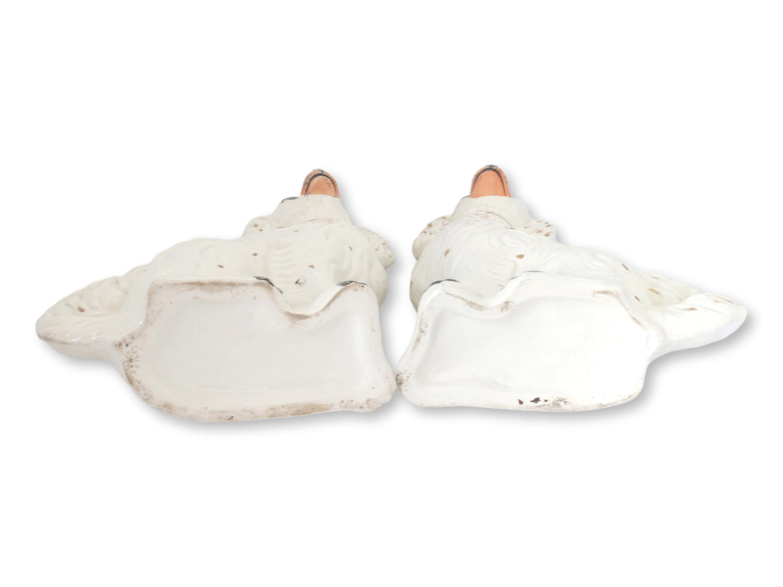 Large Antique Staffordshire Dogs - 4