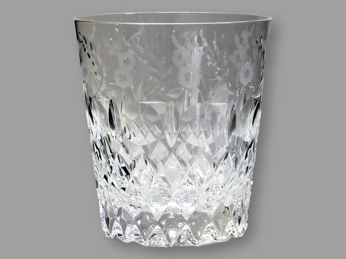 Late 20th Century Rogaska Gallia Double Old Fashioneds S/6 - 2