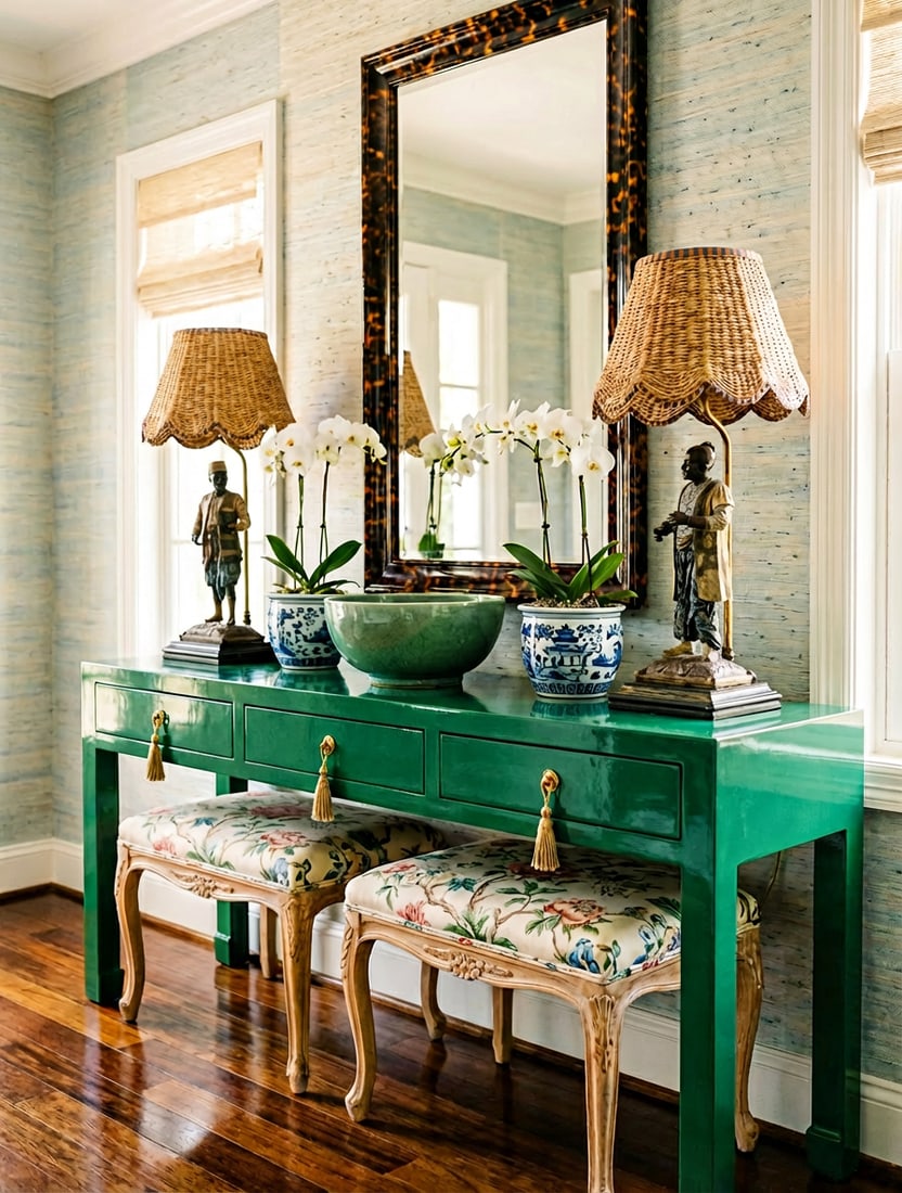 Mid 20th Century Rare Viennese Cold Painted Bronze Figural Table Lamps, Orientalist Sculptures - a P - 3