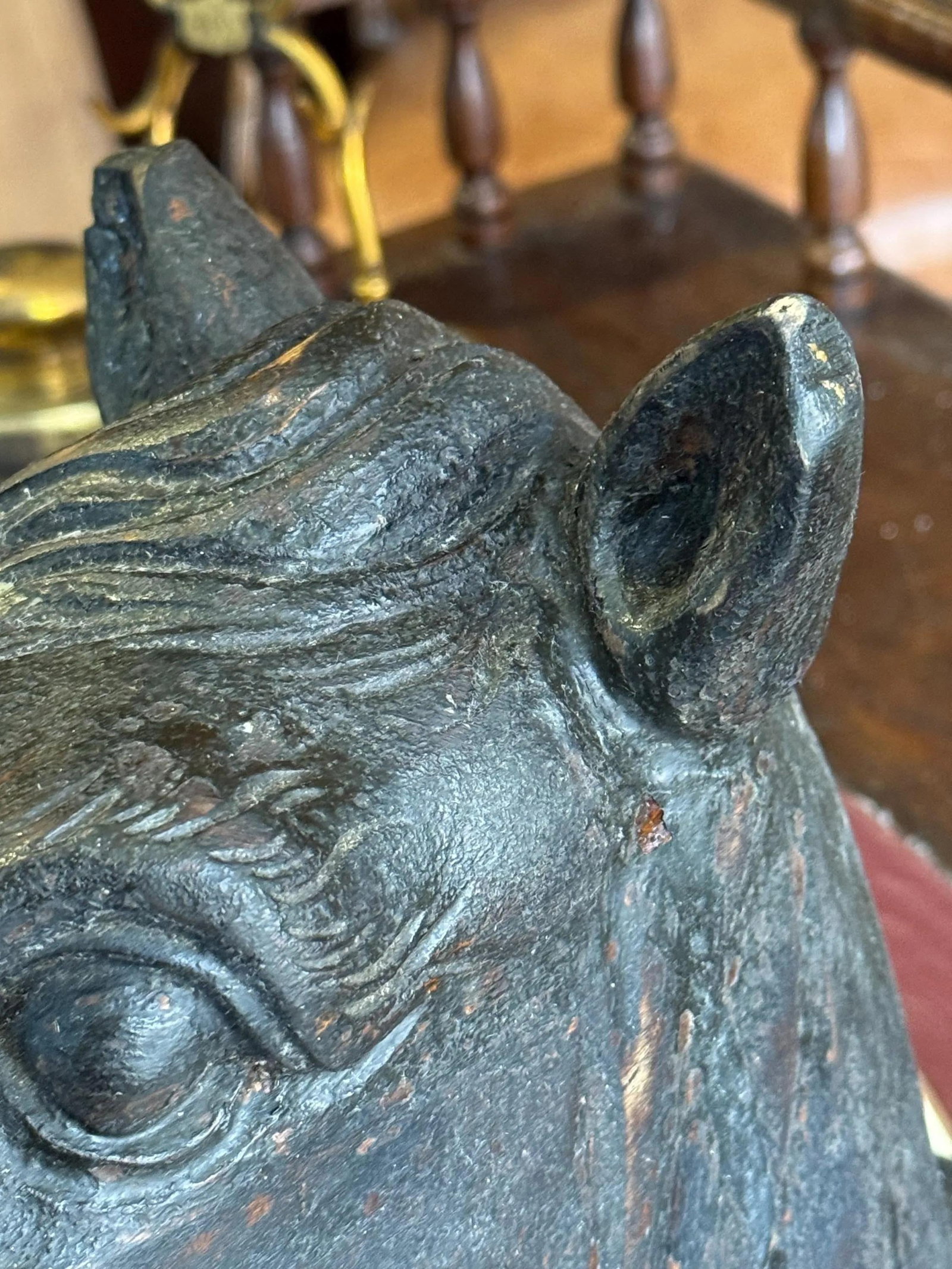 19th Century Wooden Horse Head Trade Sign - 10