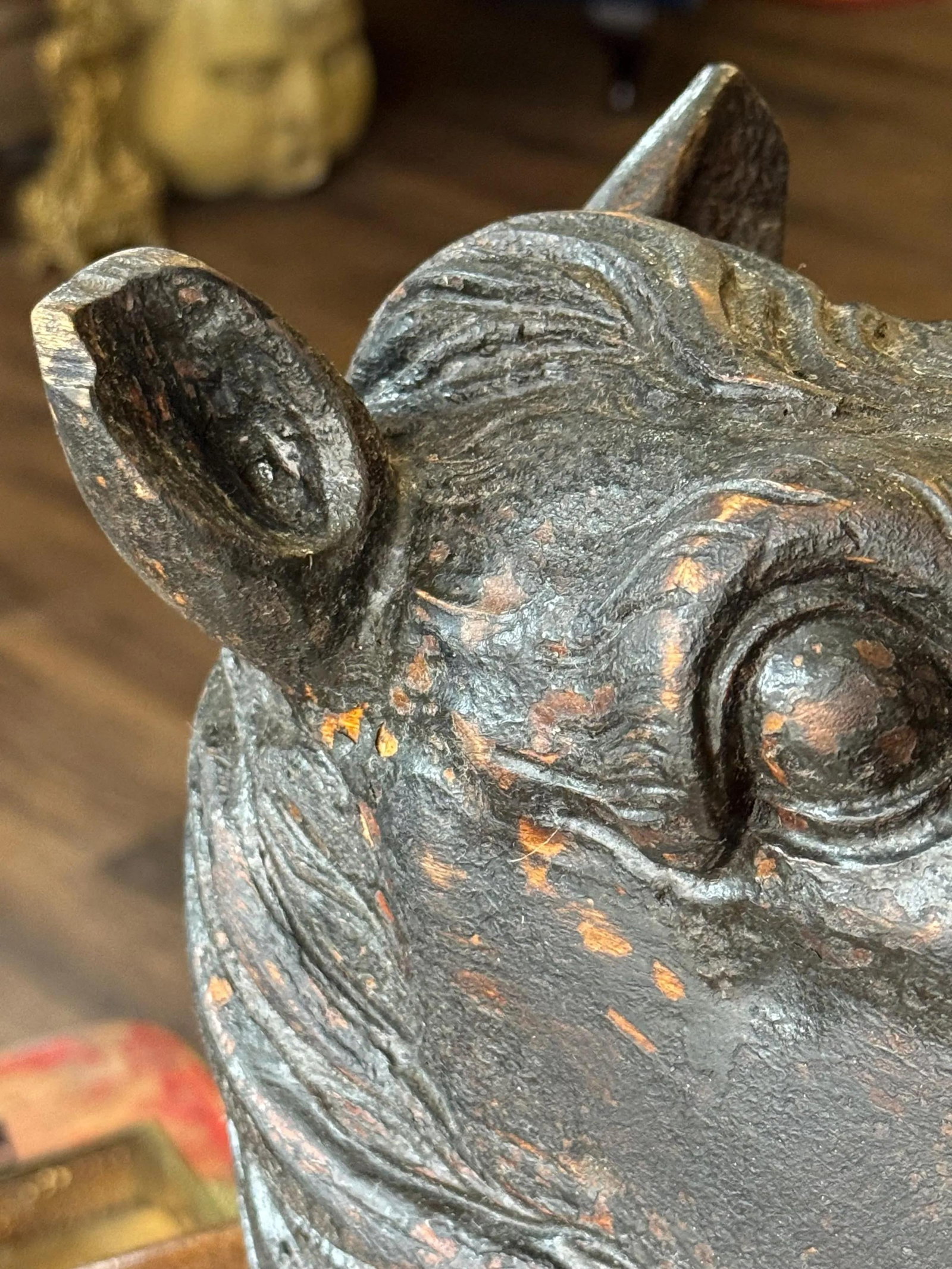 19th Century Wooden Horse Head Trade Sign - 17