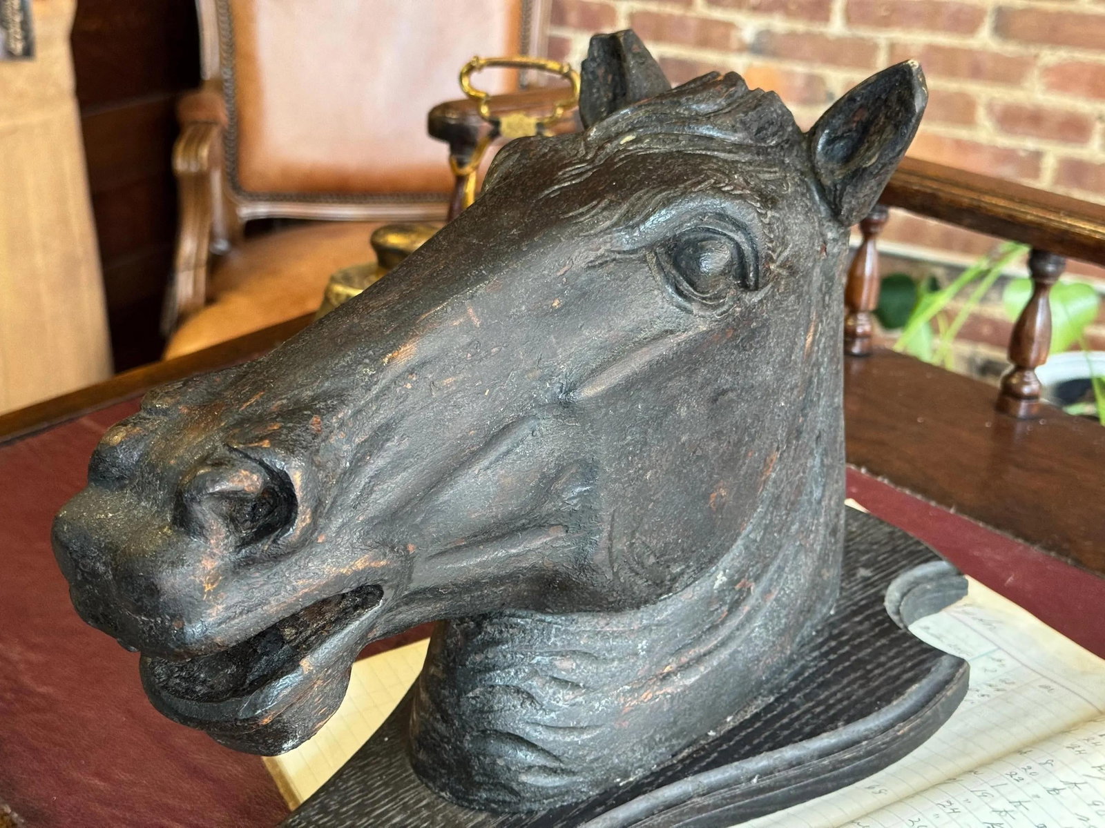 19th Century Wooden Horse Head Trade Sign - 6