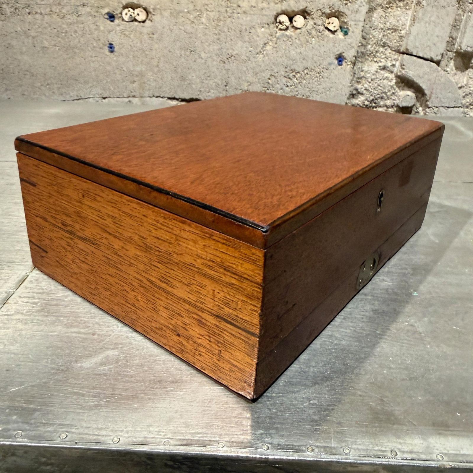 19th-Century English Artist's Watercolour Mahogany Box R. Ackermann - 8