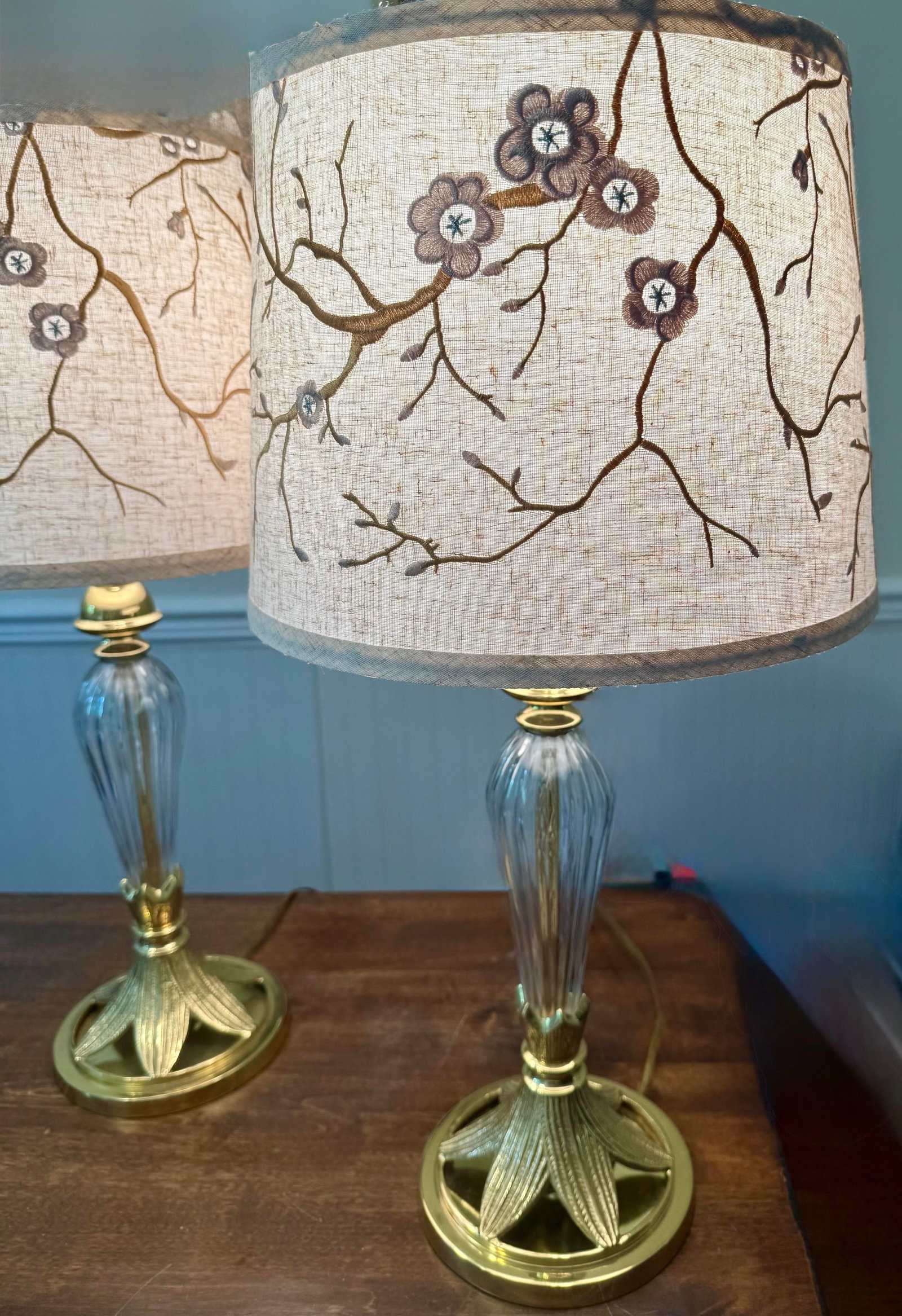 Kaeder Leuchten Brass and Crystal Lamps - 4