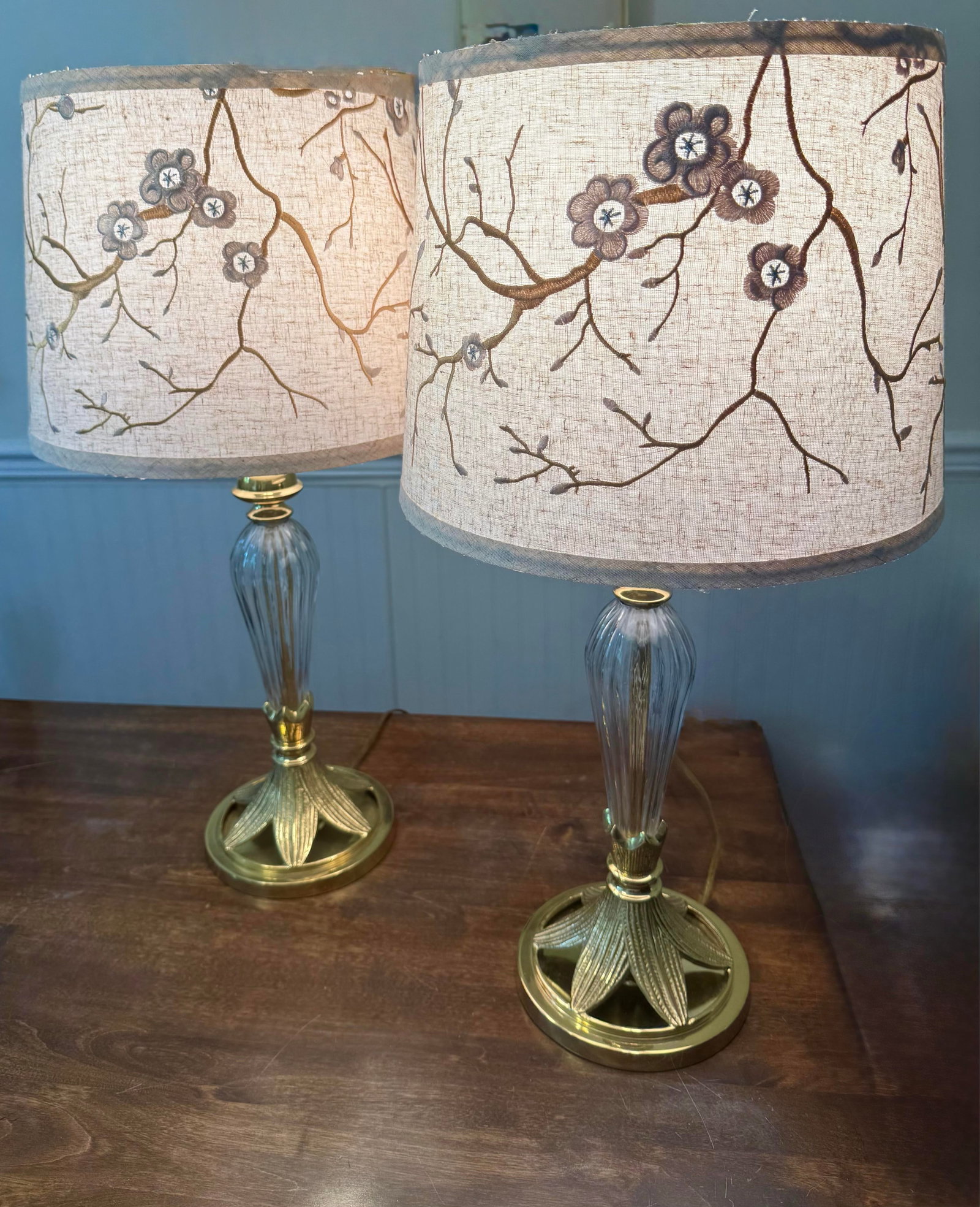 Kaeder Leuchten Brass and Crystal Lamps - 5