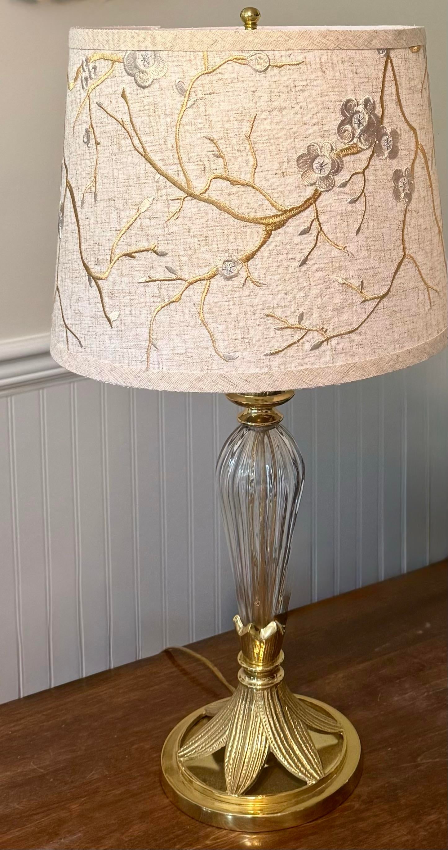 Kaeder Leuchten Brass and Crystal Lamps - 6