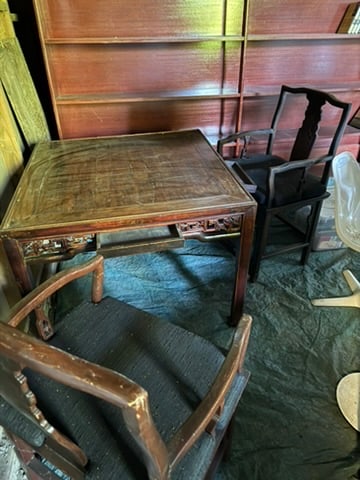 Late 19th Century Chinoiserrie Mahjong Table - 3