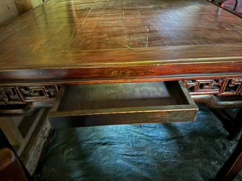 Late 19th Century Chinoiserrie Mahjong Table - 4