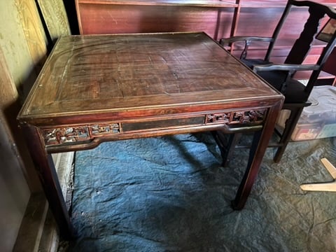 Late 19th Century Chinoiserrie Mahjong Table - 6