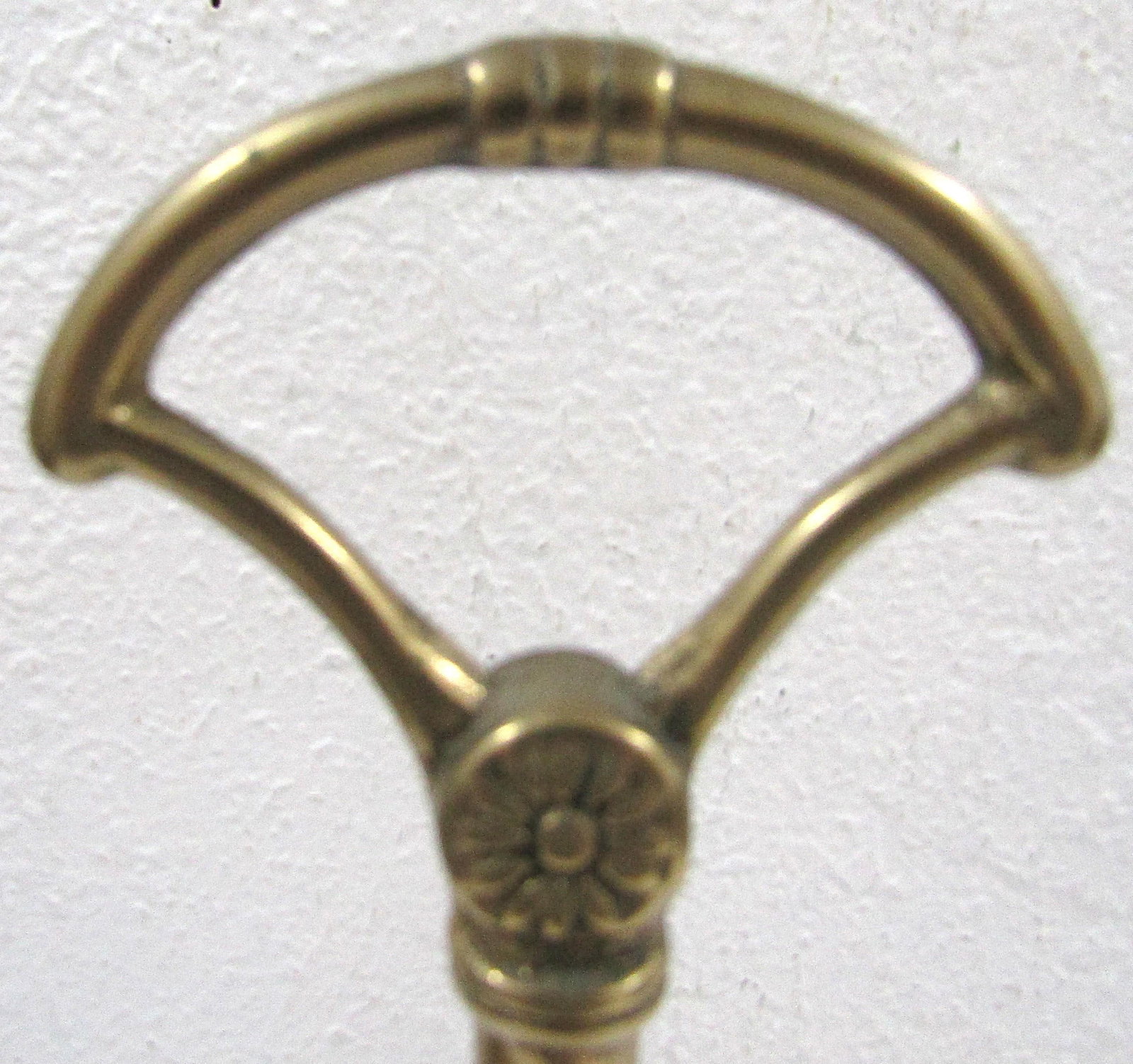 Antique Victorian-Era Solid Brass Doorstop Door Porter - 9