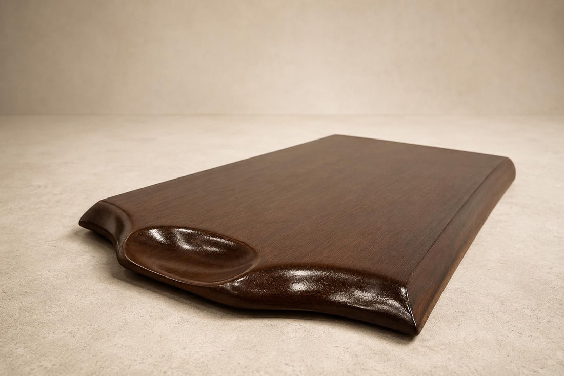 1960s Brazilian Modern Serving Tray in JacarandÃ¡, by Jean Gillon for WoodArt - 5