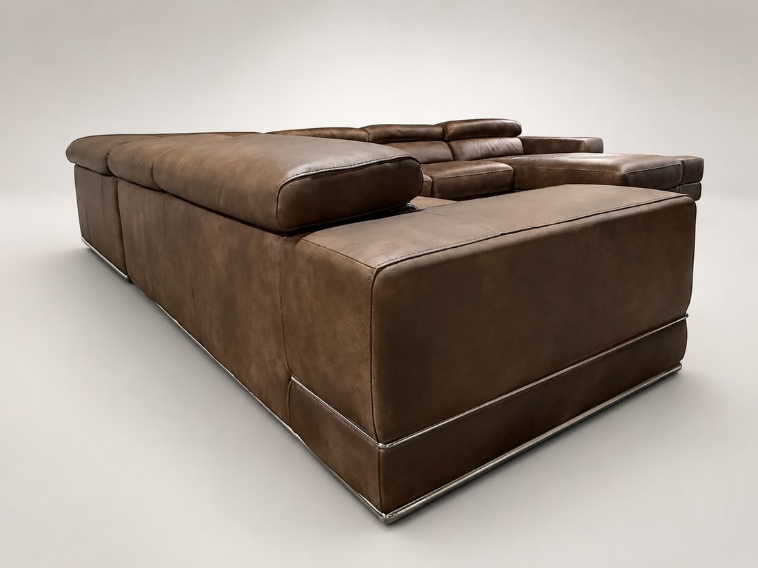Loom Earthline Leather Modular Sectional Special Edition - 9