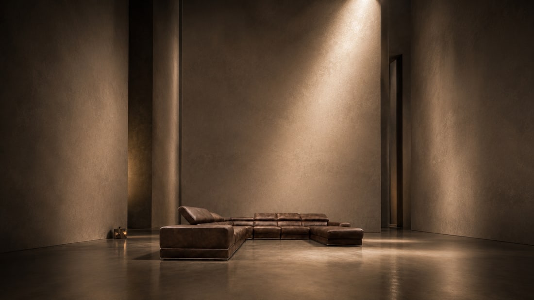 Loom Earthline Leather Modular Sectional Special Edition - 2
