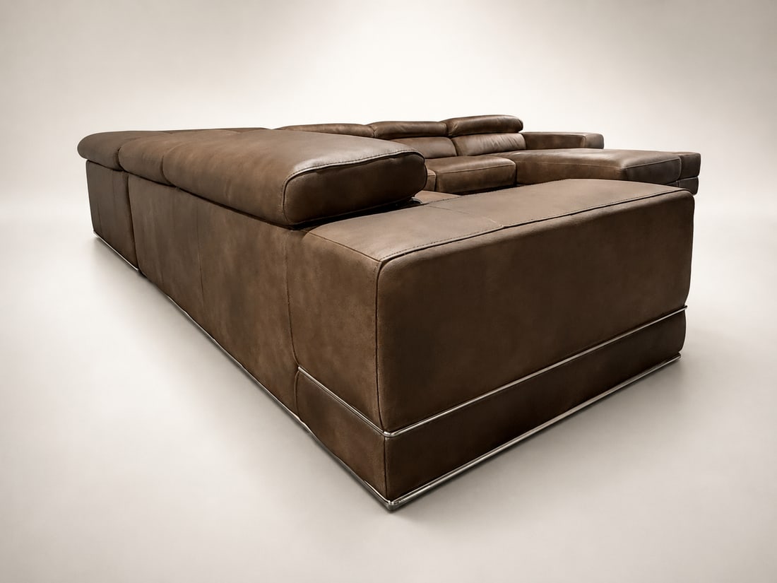 Loom Earthline Leather Modular Sectional Special Edition - 5