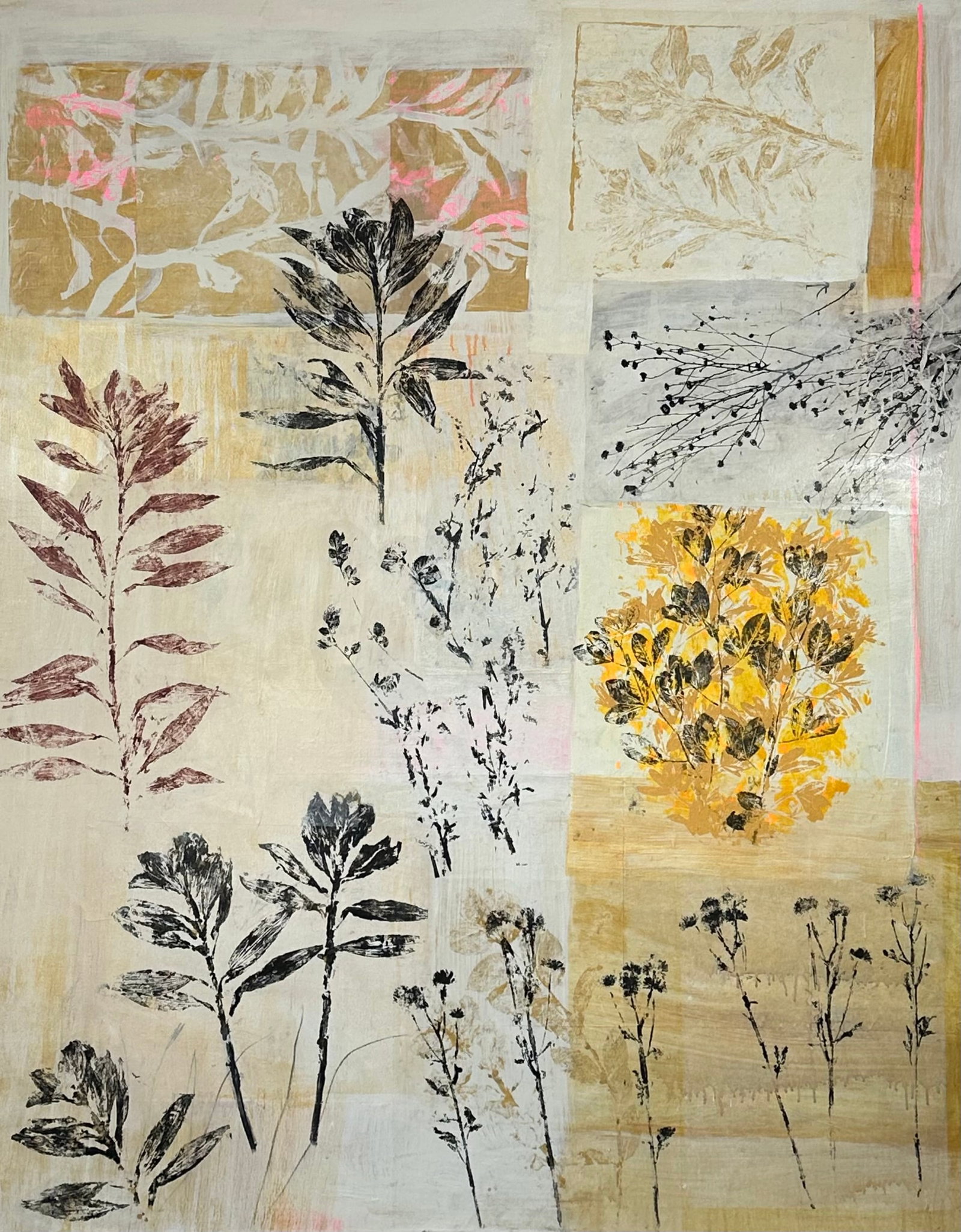 Winter Garden Collage - Unframed (1 of 10)