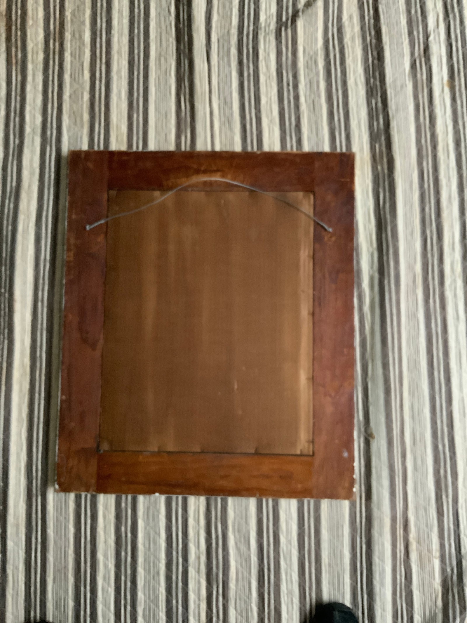 Mid 19th Century Swedish Mirror With Floral and Swag Carved Frame - 7